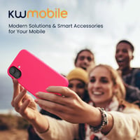 Silikónový kryt kwmobile na iPhone 16 – Kompatibilný s bezdrôtovým nabíjaním – Neónovo ružový 7