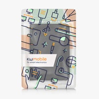 kwmobile Puzdro na vodičský preukaz a technický preukaz s priehradkami na karty - Čierna peňaženka zo syntetickej kože na pas a platobné karty 7
