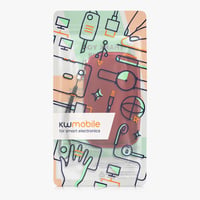 Univerzálne neoprénové puzdro na telefón kwmobile, veľkosť M (5,5") – červené 7
