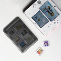 kwmobile Nintendo 3DS Játékkazetta Tároló Doboz 22 Játékhoz - Rózsaszín Tárolódoboz - Antique Pink 5