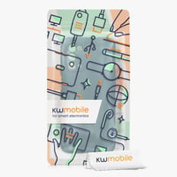 Silikónový kryt kwmobile Slim Case pre Oppo A74 (5G) / A54 (5G) – farba Arctic Night, tenký ochranný obal na mobilný telefón 7