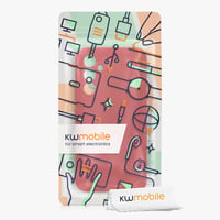 Silikónový kryt kwmobile na Samsung Galaxy A54 5G, pogumované ochranné puzdro, klasická červená 7