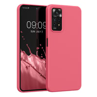 Silikónový kryt kwmobile pre Xiaomi Redmi Note 11 Pro / Note 11 Pro 5G / Note 12 Pro 4G – flexibilný ochranný kryt z TPU – neónová koralová 1