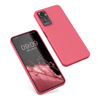 Silikónový kryt kwmobile pre Xiaomi Redmi Note 11 Pro / Note 11 Pro 5G / Note 12 Pro 4G – flexibilný ochranný kryt z TPU – neónová koralová 5