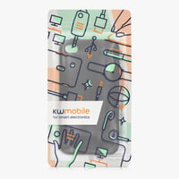 Silikónový kryt kwmobile TPU pre Apple iPhone 4 / 4S - Flexibilné ochranné puzdro odolné voči nárazom - čierne 8