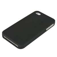 Silikónový kryt kwmobile TPU pre Apple iPhone 4 / 4S - Flexibilné ochranné puzdro odolné voči nárazom - čierne 4