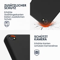 Silikónový kryt kwmobile TPU pre Apple iPhone 4 / 4S - Flexibilné ochranné puzdro odolné voči nárazom - čierne 3