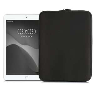Univerzálne neoprénové puzdro na tablet kwmobile pre tablety s uhlopriečkou 12,4" – 12,9" – Ochranný obal – Čierne