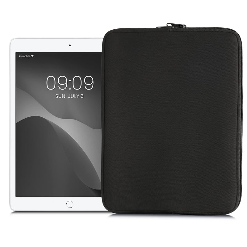 Husă universală din neopren kwmobile pentru tabletă de 12,4"-12,9" - Husă de protecție - Negru