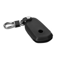 Husă cheie auto kwmobile pentru VW Golf 8 cu 3 butoane - carcasă de protecție din piele naturală - gri închis 5