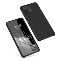 kwmobile Silikónový TPU kryt pre Xiaomi 11 Lite (5G) NE / Mi 11 Lite (5G) – Nárazuvzdorný ochranný obal s podporou bezdrôtového nabíjania – Čierny 8