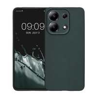 Silikónové puzdro kwmobile na Xiaomi Redmi Note 13 4G – Mäkký TPU ochranný kryt – Kovovomodrý trblietavý povrch 8