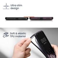 Silikónové puzdro kwmobile na Xiaomi Redmi Note 13 4G – Mäkký TPU ochranný kryt – Kovovomodrý trblietavý povrch 2
