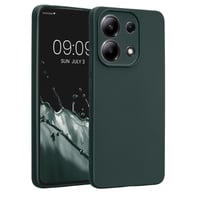 Silikónové puzdro kwmobile na Xiaomi Redmi Note 13 4G – Mäkký TPU ochranný kryt – Kovovomodrý trblietavý povrch 1