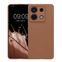 Husă din silicon kwmobile pentru Xiaomi Redmi Note 13 Pro 5G / Poco X6 5G - Protecție moale - Maro Mocca 5