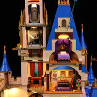 Kyglaring LED világítás Lego Castle 43222 építőkészlethez 6