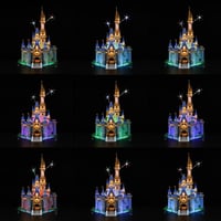 Kyglaring LED világítás Lego Castle 43222 építőkészlethez 9