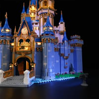 Kyglaring LED világítás Lego Castle 43222 építőkészlethez 5