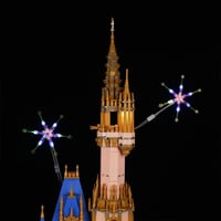 Kyglaring LED világítás Lego Castle 43222 építőkészlethez 3