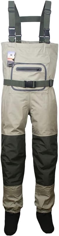 Kylebooker Légáteresztő Horgász Csizmák Férfi Vízálló Horgászruha Mellkasos Waders 1