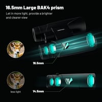 Kylietech 12x42 HD távcső vízálló madármegfigyeléshez, túrázáshoz, vadászathoz 3