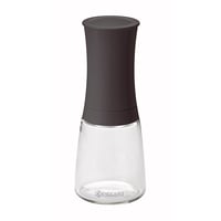 Ručný mlynček na kávu Kyocera CM-20C s nastaviteľným keramickým mlecím mechanizmom, sklenenou nádobou, 150 ml, hnedý 1