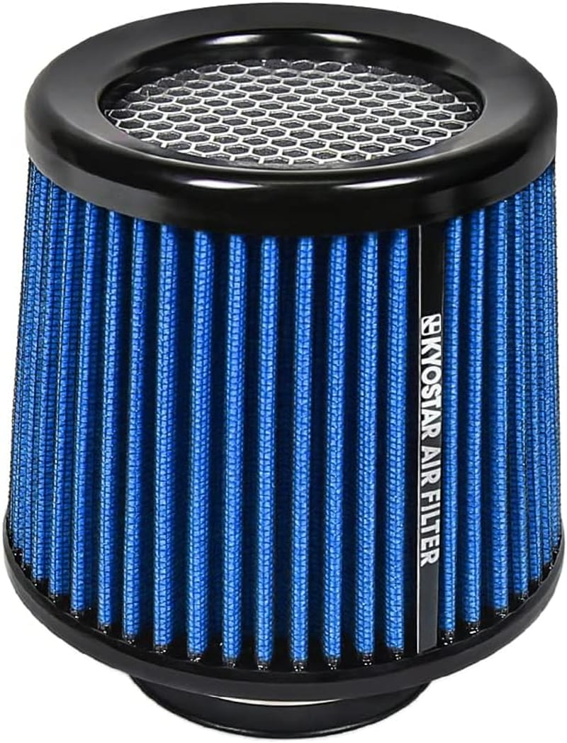 Kyostar 76mm Univerzális Légszűrő Kúp Kék Száraz Levegőszűrő Csere