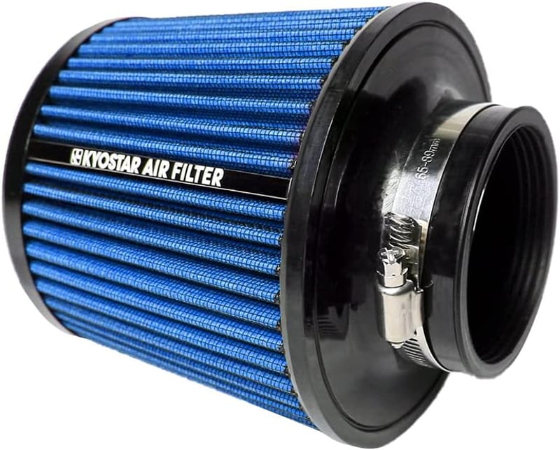 Kyostar 76mm Univerzális Légszűrő Kúp Kék Száraz Levegőszűrő Csere