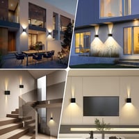 KYOTECH 12W LED fali lámpa mozgásérzékelővel IP65 meleg fehér kültéri 7