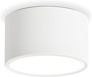 LED prisadený reflektor KYOTECH GX53 6W 4000K - matná biela - Ø95x55 mm