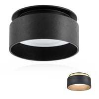KYOTECH nepriame LED stropné bodové svietidlo 5W 3000K 400 lm - čierne 2