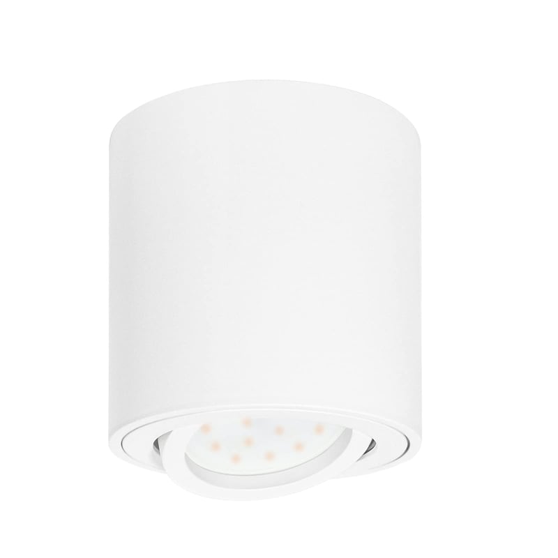 KYOTECH LED zapustené stropné svietidlo otočné 80 mm teplá biela 3000 K
