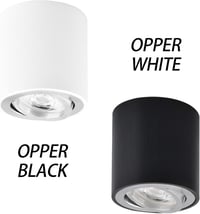 KYOTECH LED Beépíthető Mennyezeti Lámpa Forgatható 80mm Meleg Fehér 3000K 5