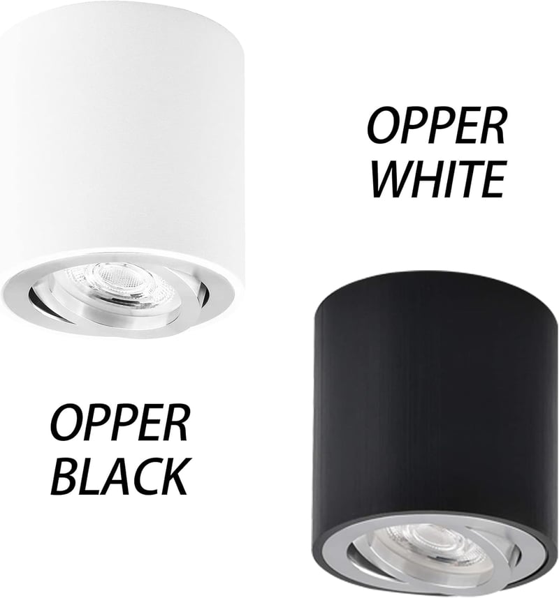 KYOTECH LED Beépíthető Mennyezeti Lámpa Forgatható 80mm Meleg Fehér 3000K