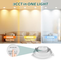 KYOTECH LED beépíthető spotlámpa dimmelhető 5W 550lm fürdőszoba IP44 4