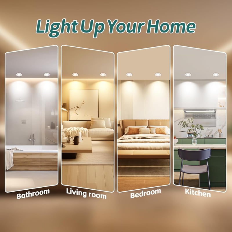 KYOTECH LED beépíthető spotlámpa dimmelhető 5W 550lm fürdőszoba IP44