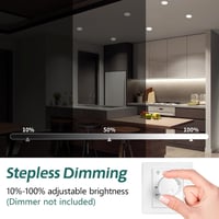 KYOTECH LED beépíthető spotlámpa dimmelhető 5W 550lm fürdőszoba IP44 5