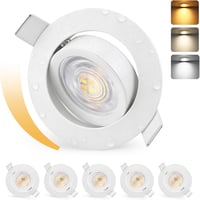 KYOTECH LED beépíthető spotlámpa dimmelhető 5W 550lm fürdőszoba IP44 1