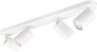 Plafonieră LED KYOTECH cu 4 spoturi GU10 rotative și reglabile, alb mat, fără becuri, pentru dormitor și sufragerie 1