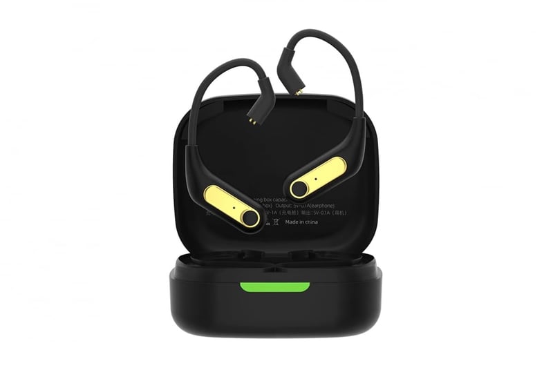 Bezdrôtový prijímač KZ AZ15 pre slúchadlá – čierny, bezdrôtový prijímač s Bluetooth adaptérom