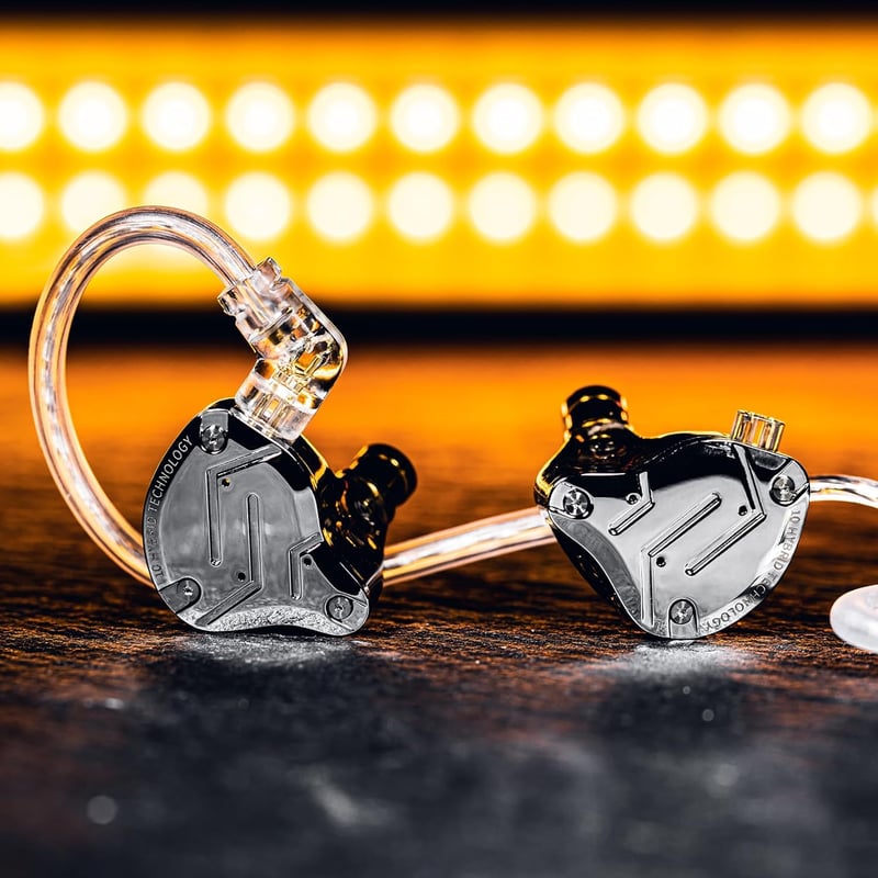 KZ ZS10 Pro Fülhallgató - 5 Meghajtós Hibrid In-Ear Monitor, 4BA+1DD, Cserélhető 2-Pin Kábel, Kék, Mikrofonos, 40kHz Frekvencia, Zajszigetel