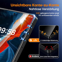 L K Samsung Galaxy S25 Ultra edzett üveg kijelzővédő - átlátszó - 2 db 4
