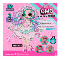 L.O.L. Surprise! OMG Eye Spy Series bábika Fairy s módou a doplnkami, skladačky a prekvapenia, 4 zberateľské bábiky 8