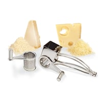 La Bonne Graine N3009X-2 Ribež za sir s 2 bubnja - nehrđajući čelik - ribež za Gruyère i parmezan 3