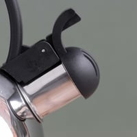 La Cafetière nerezová pískajúca rýchlovarná kanvica 1,3 litra, na indukčný aj plynový sporák, strieborná 5