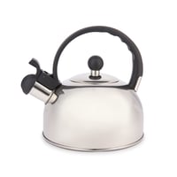 La Cafetière nerezová pískajúca rýchlovarná kanvica 1,3 litra, na indukčný aj plynový sporák, strieborná 1