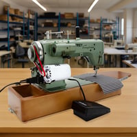 Motor mașină de cusut La Canilla 150W 8000 RPM alb pentru aparate Singer, AEG, Victoria, W6, Brother, piesă de schimb pentru mașină de cusut 2