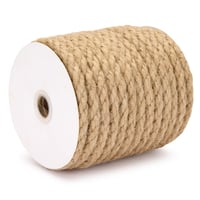La Cordeline prirodno juteno uže, upredeno, 10 mm x 15 m – debelo rustikalno uže za dekoraciju, vrtlarstvo i rukotvorine 2