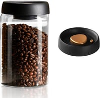 La Llareta 1200ml Légmentes Üveg Tárolóedény Kávébabhoz, Fűszerekhez és Édességekhez 1