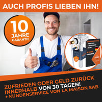 LA MAISON SAB Úszószelep - WC Tartály Töltőszelep, Vízszintes Beépítés, Víztakarékos, Fehér, CE Tanúsított, Egyszerű Összeszerelés, 21 Bar 6